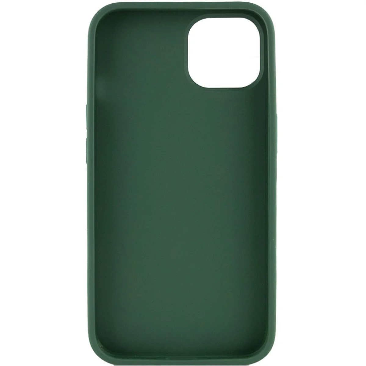 TPU чохол Bonbon Metal Style для Apple iPhone 14 (6.1") Зелений / Pine green