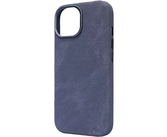 Чехол Denim with MagSafe для Apple iPhone 14 (6.1") Blue