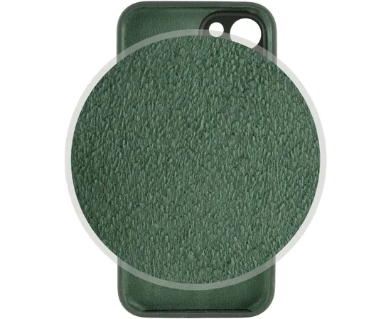 Чехол Silicone Case Full Camera Protective (AA) для Apple iPhone 14 (6.1") Зеленый / Cyprus Green