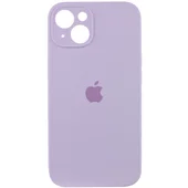 Чехол Silicone Case Full Camera Protective (AA) для Apple iPhone 14 (6.1") Сиреневый / Lilac