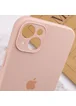 Чехол Silicone Case Full Camera Protective (AA) для Apple iPhone 14 (6.1") Розовый / Pink Sand / PVH