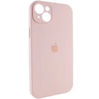 Чехол Silicone Case Full Camera Protective (AA) для Apple iPhone 14 (6.1") Розовый / Pink Sand / PVH