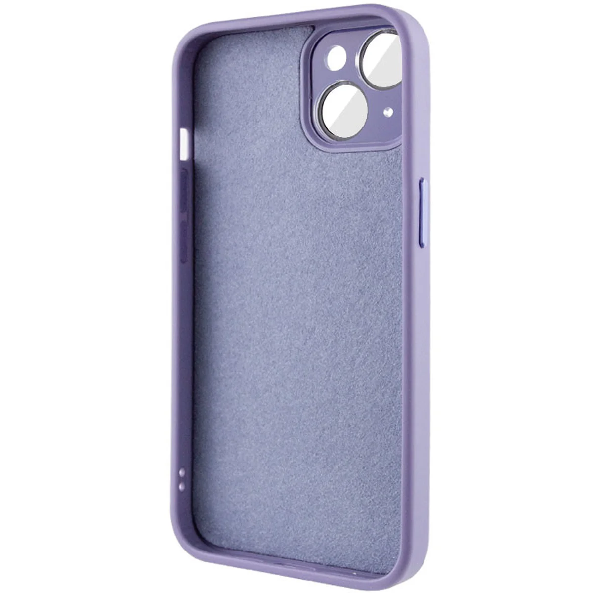 Чохол TPU+Glass Sapphire Midnight для Apple iPhone 14 (6.1") Бузковий / Dasheen