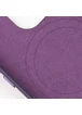 Кожаный чехол Leather Case (AAA) with MagSafe and Animation для Apple iPhone 14 (6.1") Deep Violet