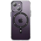Чехол TPU+PC Colorful with MagSafe для Apple iPhone 14 (6.1") Black