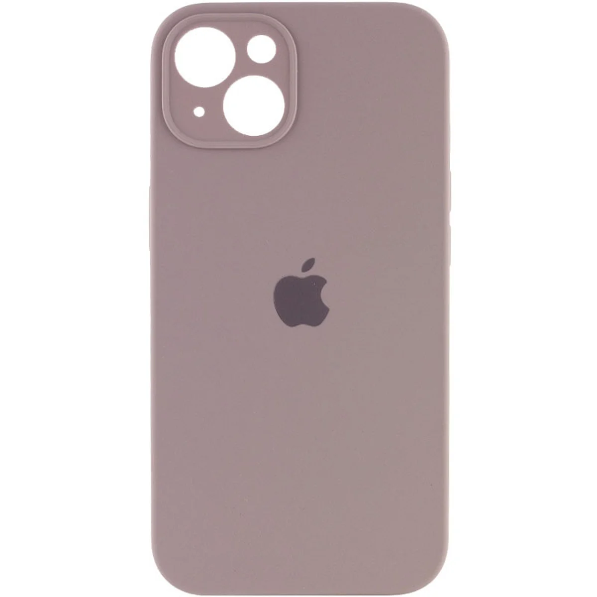 Чохол Silicone Case Full Camera Protective (AA) Apple iPhone 14 (6.1") Сірий / Lavender / PVH