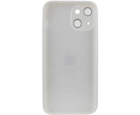 Чехол TPU+Glass Sapphire matte case для Apple iPhone 14 (6.1") Pearly White