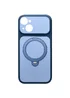 Чехол Ummi Full Camera with MagSafe HQ Ring для Apple iPhone 14 (6.1") Navy Blue