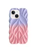 TPU чехол Leaf для Apple iPhone 14 / 13 (6.1") Lilac / Pink