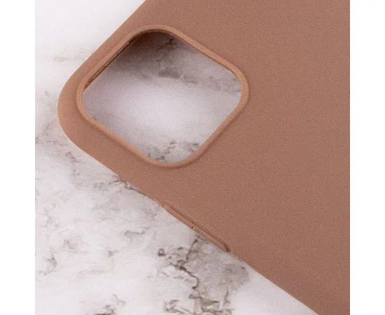 Силиконовый чехол Candy для Apple iPhone 14 (6.1") Коричневый