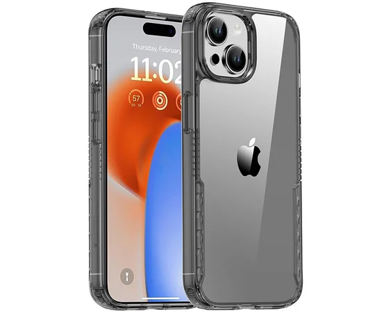 Чохол TPU+PC Multi-Color для Apple iPhone 14 (6.1") Black