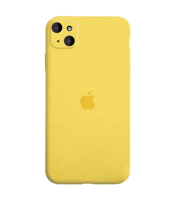 Чохол Silicone Case Full Camera Protective (AA) Apple iPhone 14 (6.1") Жовтий / Yellow Чохол Silicone Case Full Camera Protective (AA) Apple iPhone 14 (6.1") Жовтий / Yellow
