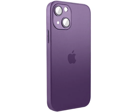 Чехол TPU+Glass Sapphire matte case для Apple iPhone 14 (6.1") Deep Purple