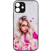 TPU+PC чохол Prisma Ladies для Apple iPhone 14 (6.1") Pink