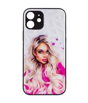 TPU+PC чехол Prisma Ladies для Apple iPhone 14 (6.1") Pink