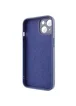 Чехол TPU+Glass Sapphire Midnight для Apple iPhone 14 (6.1") Синий / Deep navy