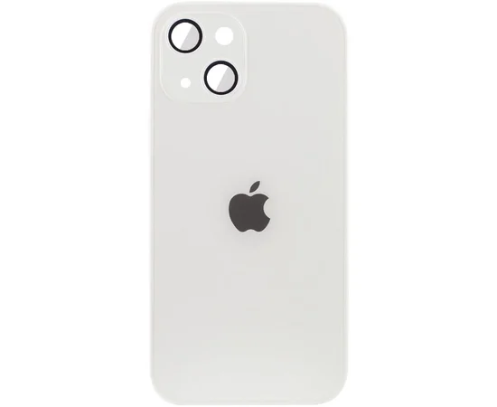 Чехол TPU+Glass Sapphire matte case для Apple iPhone 14 (6.1") Pearly White
