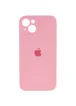 Чохол Silicone Case Full Camera Protective (AA) Apple iPhone 14 (6.1") Рожевий / Light pink