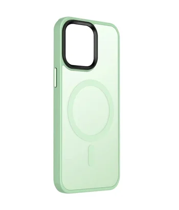 Чохол Ummi Colorful with MagSafe для Apple iPhone 14 (6.1") М'ятний / Matcha Green