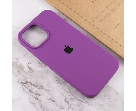Чохол Silicone Case Full Protective (AA) для Apple iPhone 14 (6.1") Фіолетовий / Grape
