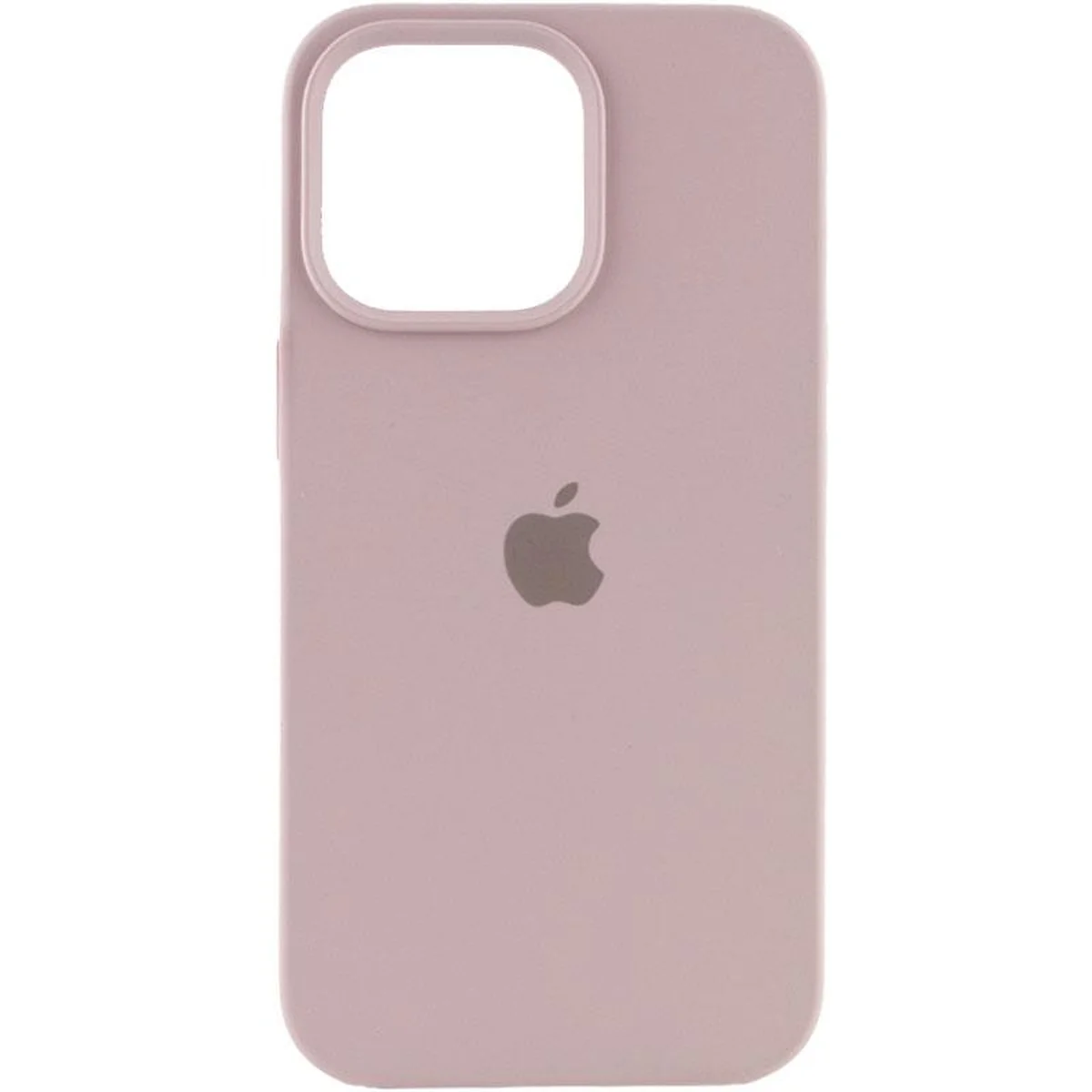 Чехол Silicone Case (AA) Logo with MagSafe для Apple iPhone 14 (6.1") Серый / Lavender