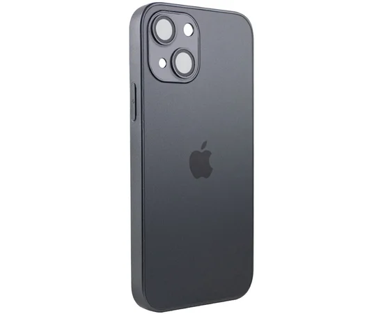 Чехол TPU+Glass Sapphire matte case для Apple iPhone 14 (6.1") Graphite Black
