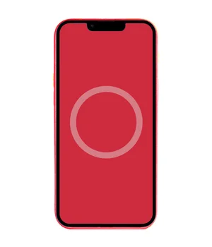 Чохол Silicone case (AAA) full with Magsafe and Animation для Apple iPhone 14 (6.1") Червоний / Red