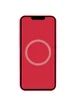 Чехол Silicone case (AAA) full with Magsafe and Animation для Apple iPhone 14 (6.1") Красный / Red
