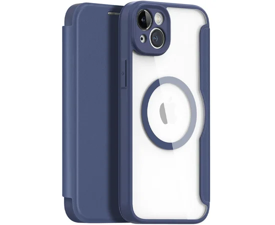 Чехол-книжка Dux Ducis Skin X Pro with MagSafe для Apple iPhone 14 / 13 (6.1") Blue