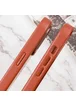 Кожаный чехол Leather Case (AAA) with MagSafe and Animation для Apple iPhone 14 (6.1") Umber