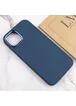 TPU чохол Bonbon Metal Style для Apple iPhone 14 (6.1") Синій / Cosmos blue