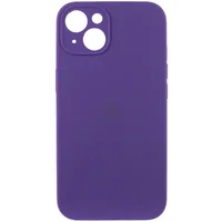 Чехол Silicone Case Full Camera Protective (AA) для Apple iPhone 14 (6.1") Фиолетовый / Amethyst