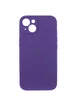 Чехол Silicone Case Full Camera Protective (AA) для Apple iPhone 14 (6.1") Фиолетовый / Amethyst