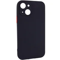 Чехол TPU Square Full Camera для Apple iPhone 14 (6.1") Черный