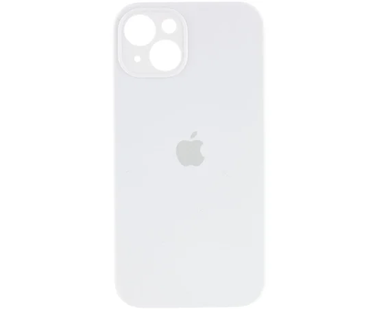 Чохол Silicone Case Full Camera Protective (AA) Apple iPhone 14 (6.1") Білий / White