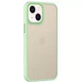 TPU+PC чохол Metal Buttons для Apple iPhone 14 (6.1") М'ятний