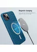 Чехол Nillkin Matte Magnetic Pro для Apple iPhone 13 (6.1") Синий / Blue