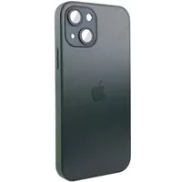 Чохол TPU+Glass Sapphire matte case для Apple iPhone 14 (6.1") Cangling Green