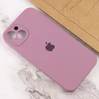 Чехол Silicone Case Full Camera Protective (AA) для Apple iPhone 14 (6.1") Лиловый / Lilac Pride / PVH