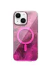 Чехол TPU Shiny Mountain (MagFit) для Apple iPhone 14 / 13 (6.1") Pink