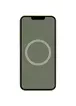 Чохол Silicone case (AAA) full with Magsafe and Animation для Apple iPhone 14 (6.1") Зелений / Olive