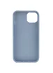 TPU чехол Bonbon Metal Style для Apple iPhone 14 (6.1") Голубой / Mist blue