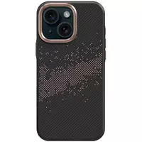 TPU чехол Monzo (MagFit) для Apple iPhone 14 / 13 (6.1") Titanium gold