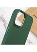 TPU чехол Bonbon Metal Style для Apple iPhone 14 (6.1") Зеленый / Army green