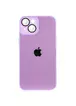 Чехол TPU+Glass Sapphire Midnight для Apple iPhone 14 (6.1") Сиреневый / Lilac