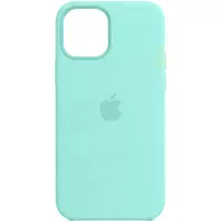 Шкіряний чохол Leather Case (AA Plus) with MagSafe для Apple iPhone 14 (6.1") Ice