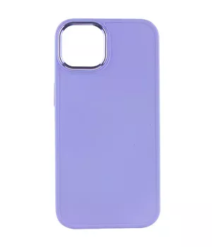 TPU чохол Bonbon Metal Style для Apple iPhone 14 (6.1") Бузковий / Dasheen