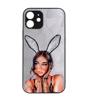TPU+PC чохол Prisma Ladies для Apple iPhone 14 (6.1") Rabbit