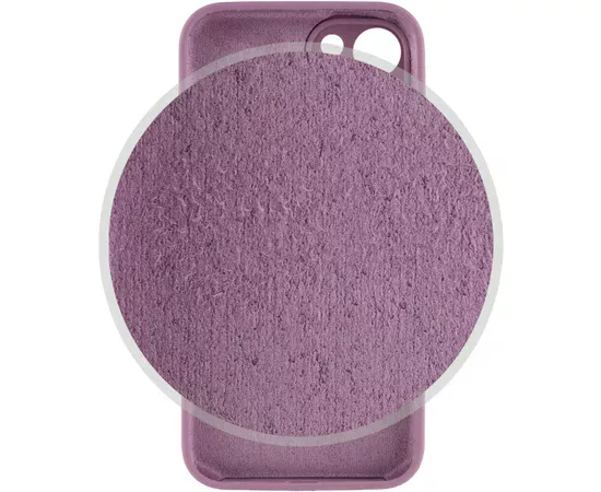 Чохол Silicone Case Full Camera Protective (AA) для Apple iPhone 14 (6.1") Ліловий / Lilac Pride