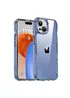 Чехол TPU+PC Multi-Color для Apple iPhone 14 (6.1") Blue